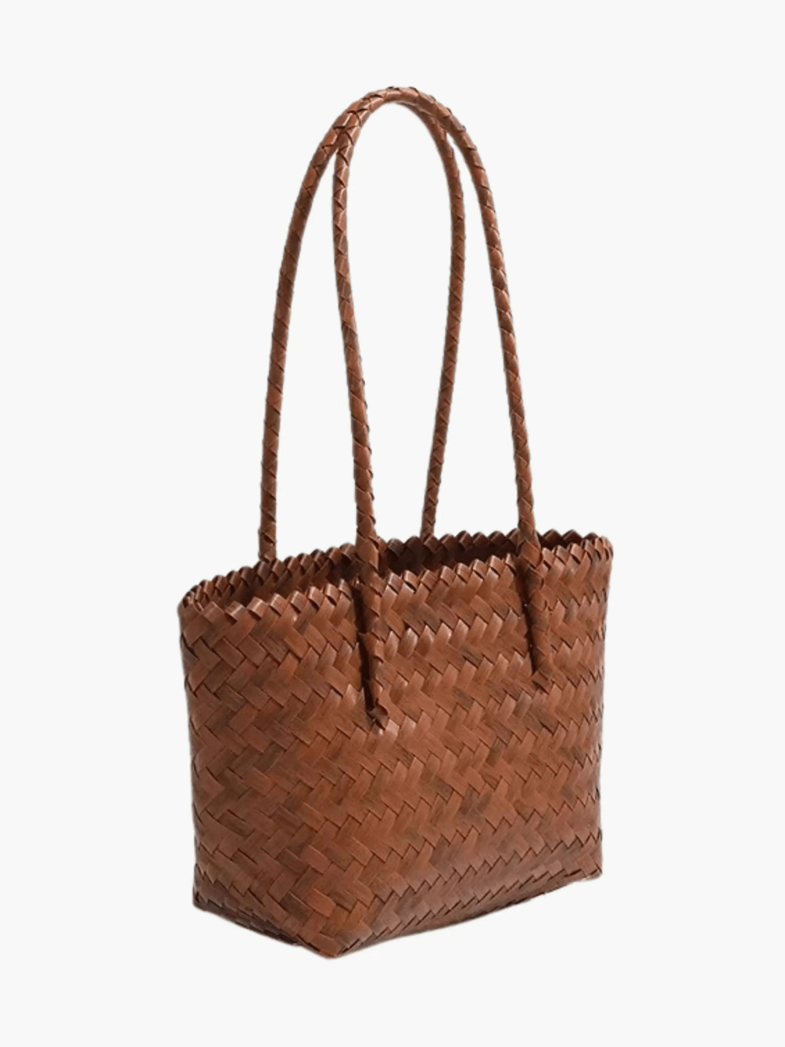 Sora | Woven Shopper Tote – A Timeless & Elegant Look