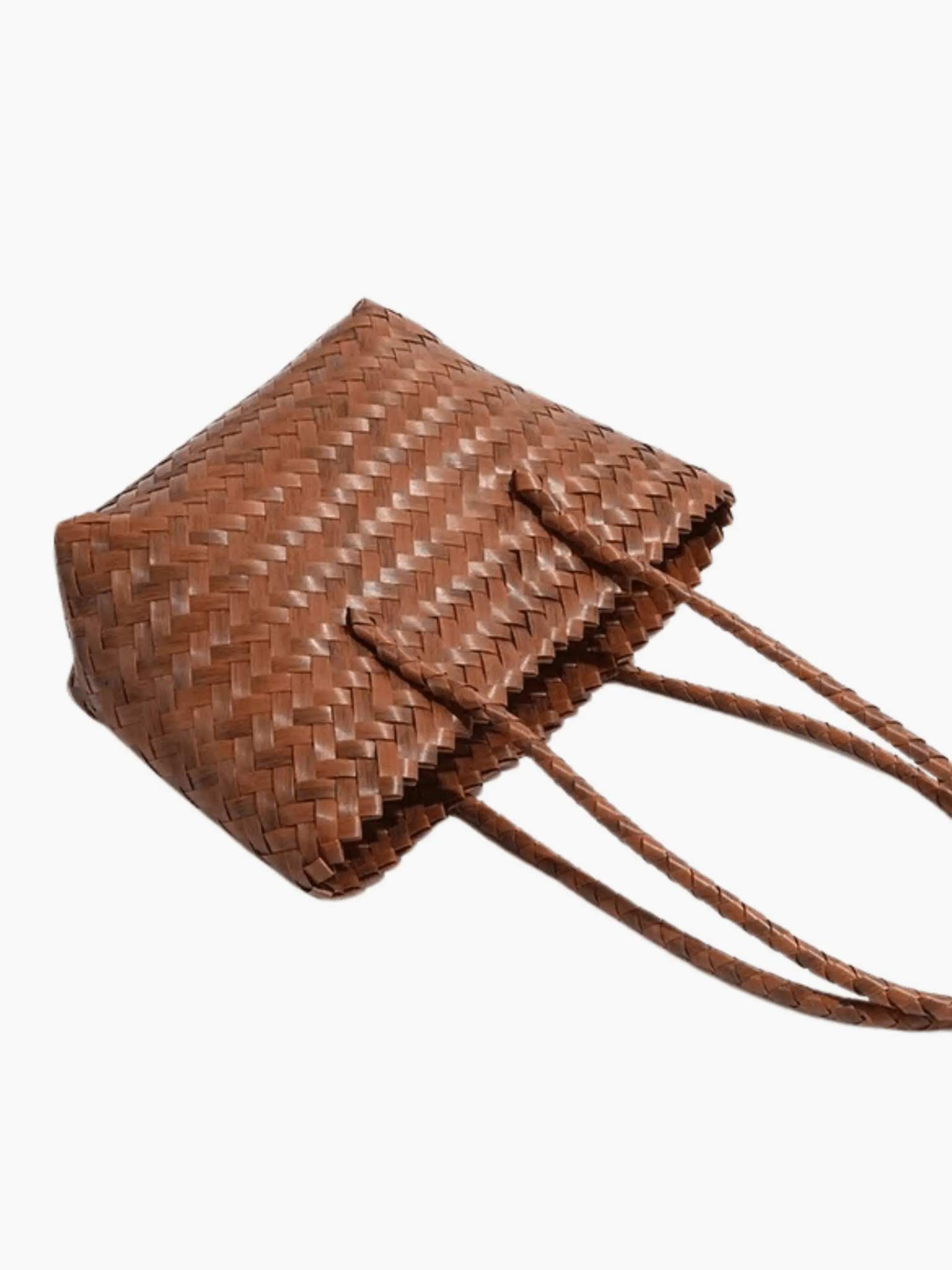 Sora | Woven Shopper Tote – A Timeless & Elegant Look