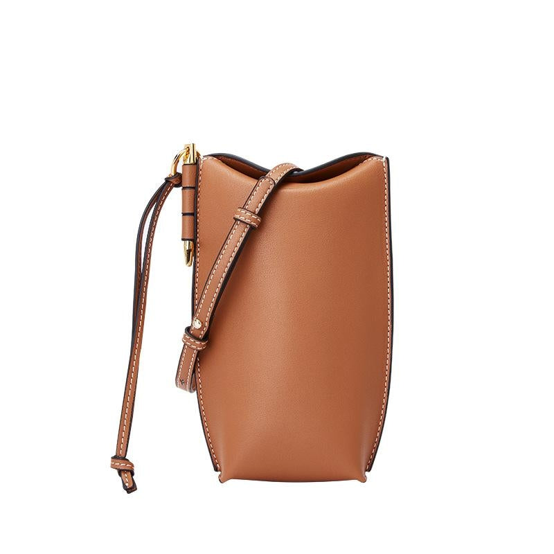 Briselle | Leather Crossbody Bag – Elegant Simplicity & Modern Charm