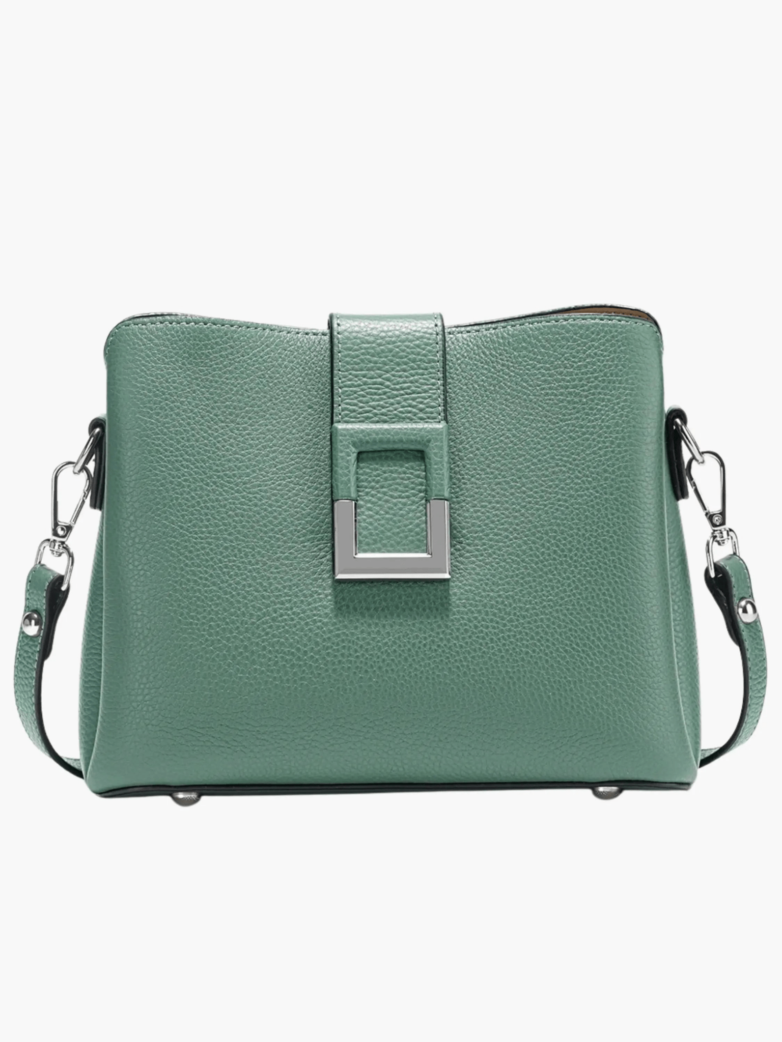 Estelle | Luxe White Leather Crossbody Bag – Sophisticated & Timeless