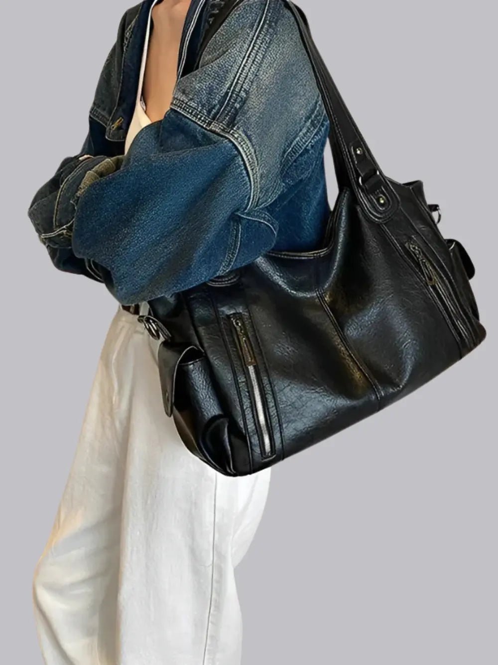 Vicky | Classic Multi-Pocket Shoulder Bag – Stylish & Versatile for Everyday Use