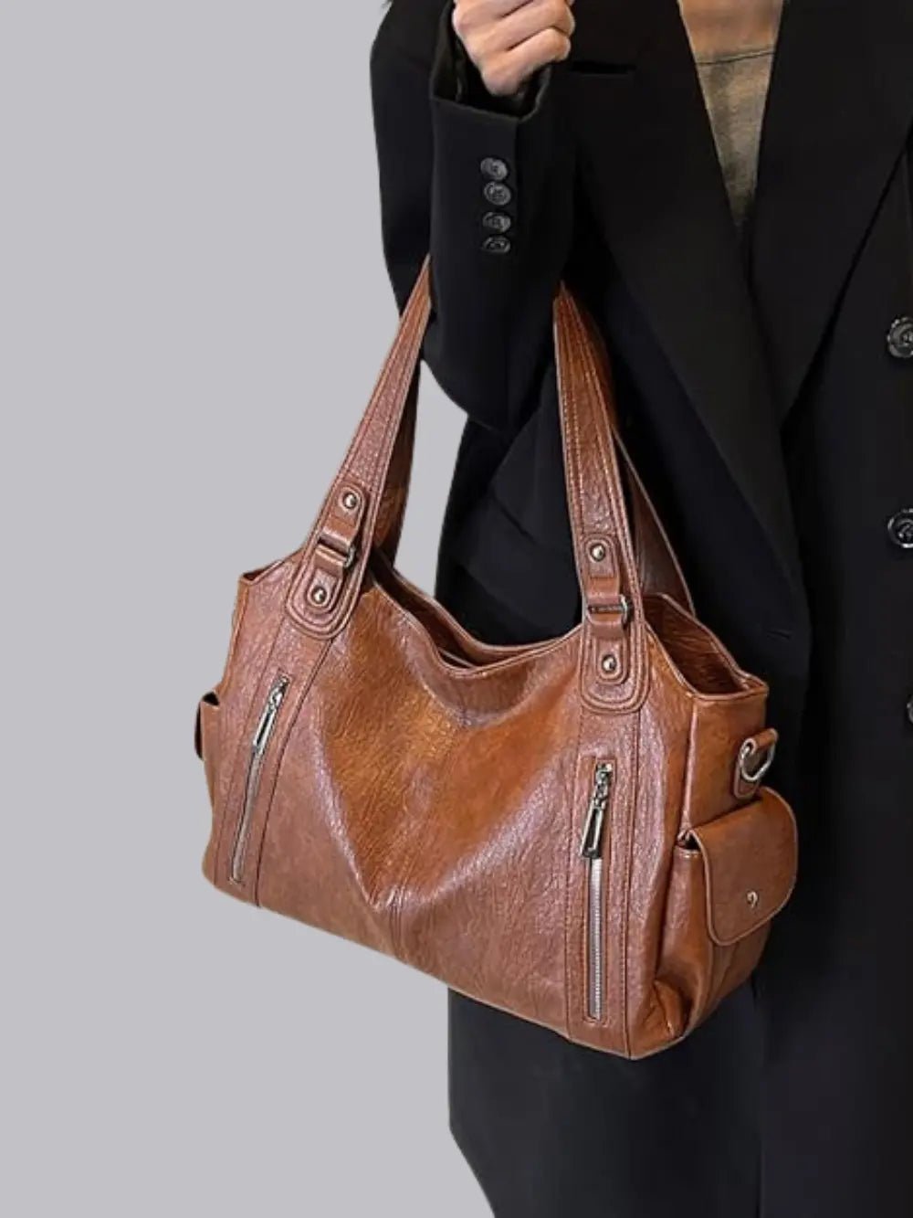 Vicky | Classic Multi-Pocket Shoulder Bag – Stylish & Versatile for Everyday Use