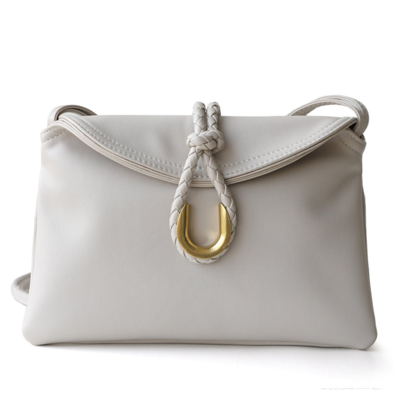 Myressia | Leather Braided Crossbody Bag – Chic & Sophisticated Design