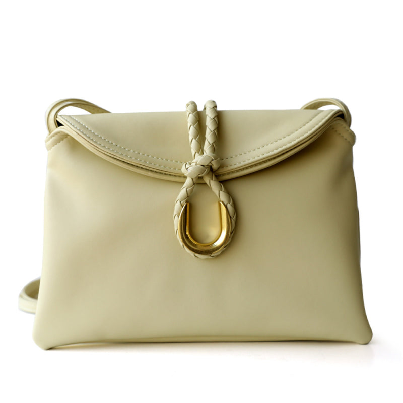 Myressia | Leather Braided Crossbody Bag – Chic & Sophisticated Design